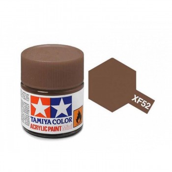 TAMIYA XF-52 EARTH - ACRYLIC PAINT MINI (FLAT) 10ML